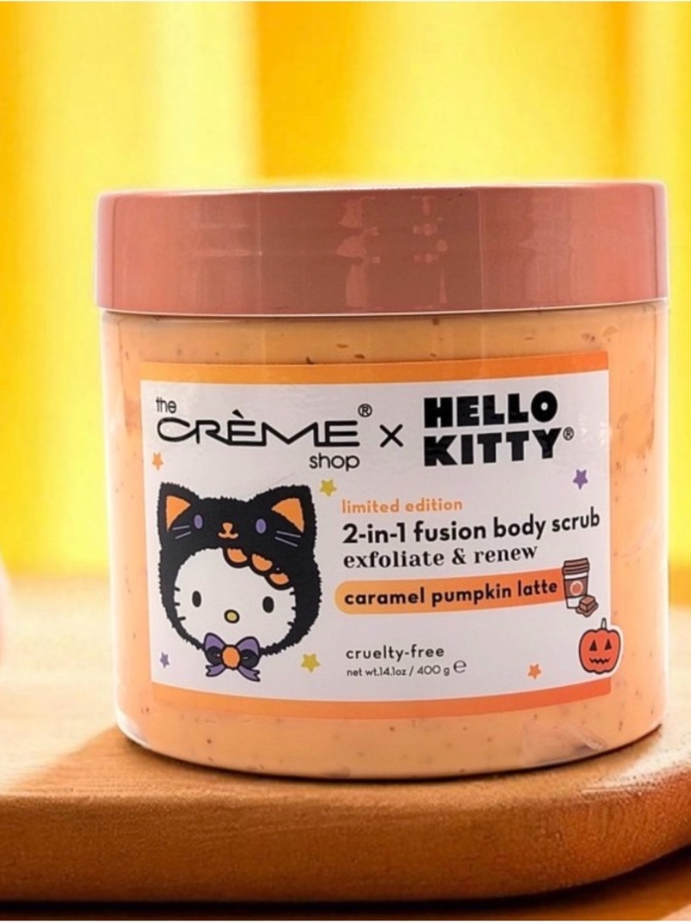 New Caramel Pumpkin Latte 2-in-1 Fusion Body Scrub - Caramel Pumpkin latte